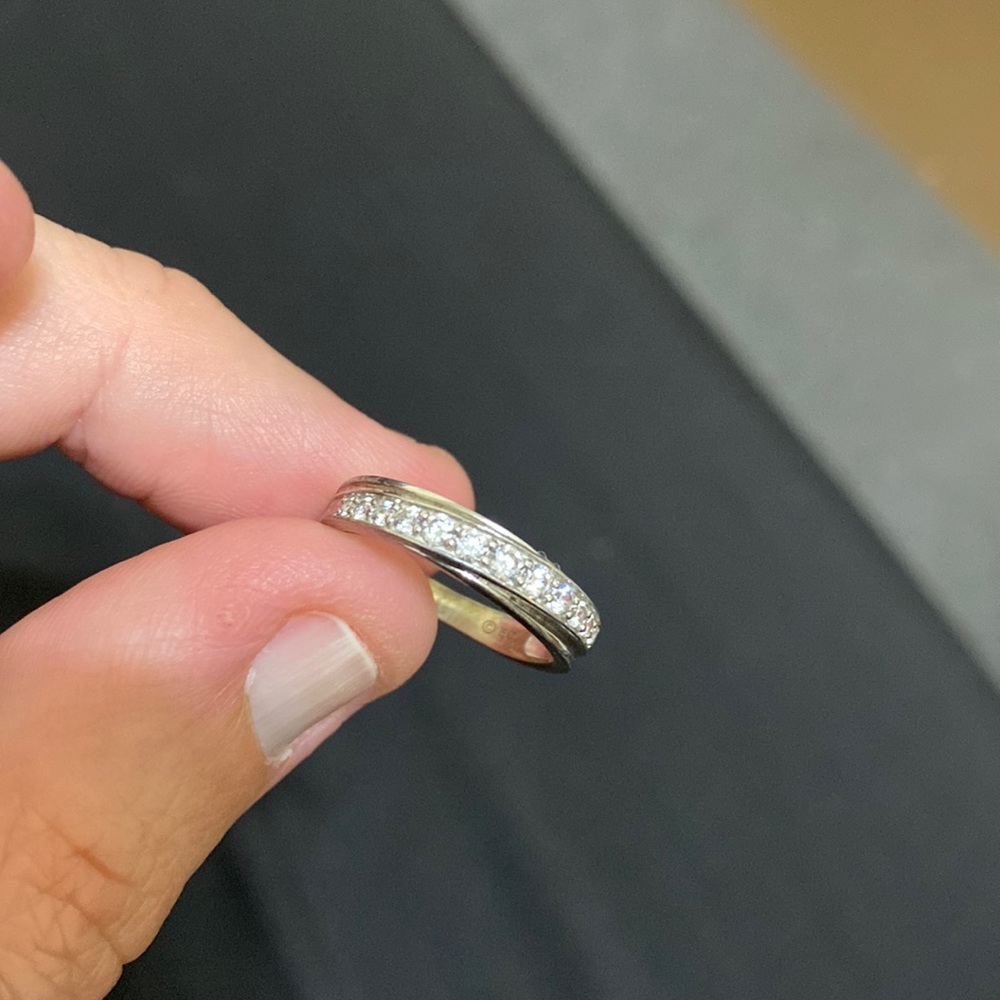 Sterling silver 925 engagement ring